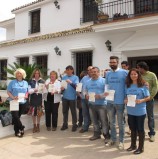 Presentación de la Plataforma en Defensa del AGUA PÚBLICA de Mijas ante los medios de comunicación