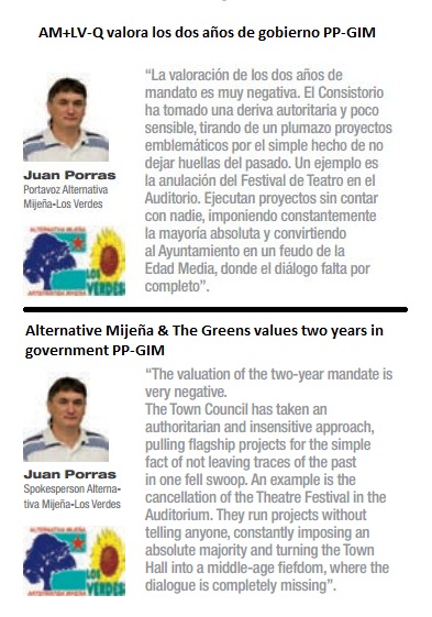 06-2013 MS AM+LV-Q valora los dos años de gobierno PP-GIM