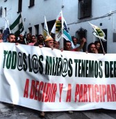 Video y fotos de MANIFESTACIÓN de Miheñ@s por el derecho a PARTICIPAR