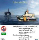 Flotilla contra las Prospecciones en la Costa del Sol: Acción en la Mar de Alborán miheña