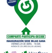 Inauguración SEDE de MIJAS GANA en Lah Lagunah: Viernes 24 de Abril