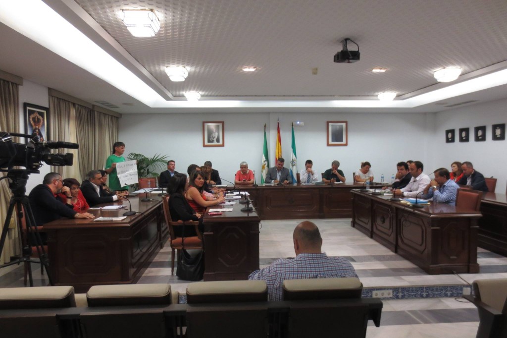 Pankarta Pleno Huan 22-5-15b