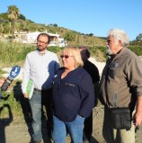 Rueda de Prensa apoyando al Concejal Huan Porrah por su postura anti-hormigonado