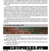 El Alternativo #3 Consigue el nuevo número de El Alternativo -boletín informativo de Alternativa Mijeña-  con actividades del partido, Encuentros con la Gente, Agenda, y Artículos Libres.