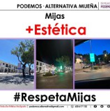 PODEMOS·ALTERNATIVA MIJEÑA Denuncia otra profanación estética en Mijas