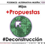 PODEMOS·ALTERNATIVA MIJEÑA Propuestas para la Deconstrucción