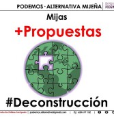 PODEMOS·ALTERNATIVA MIJEÑA Propuestas para la Deconstrucción